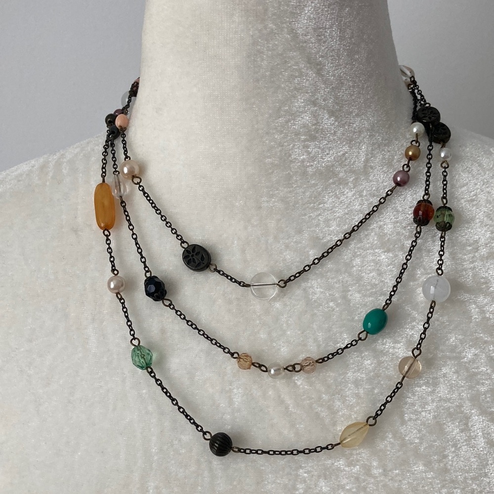 Long Beaded Necklace